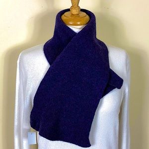 Scotland Purple Warm Wool EUC Scarf Craftmade